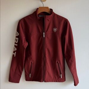 Ariat Burgundy Softshell Jacket
